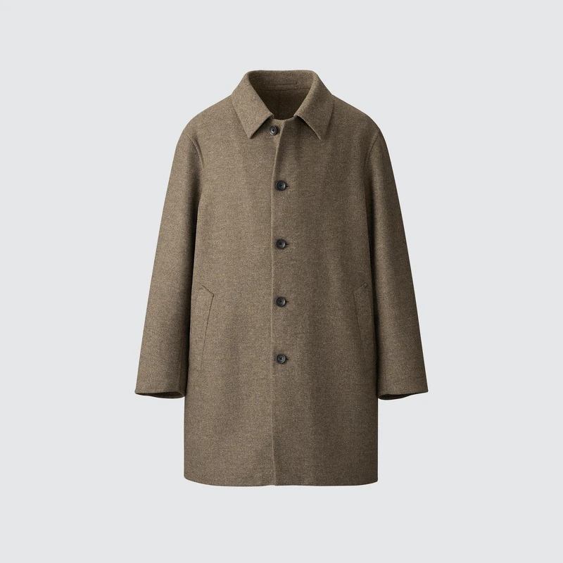 雙面織紋大衣,NT$3,990。