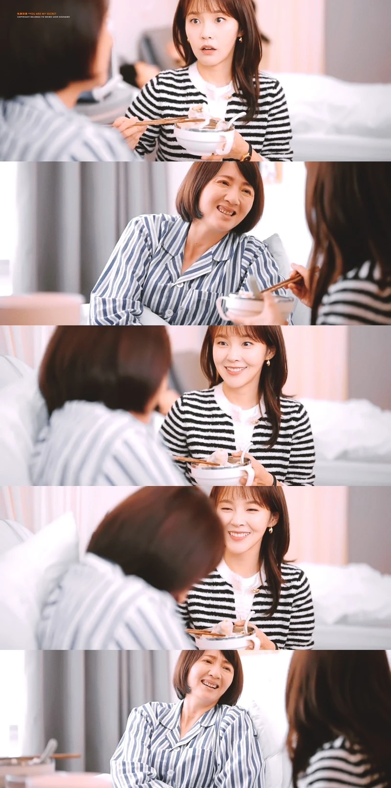 「塗筱檸」幫忙照顧男友母親，相處很融洽。