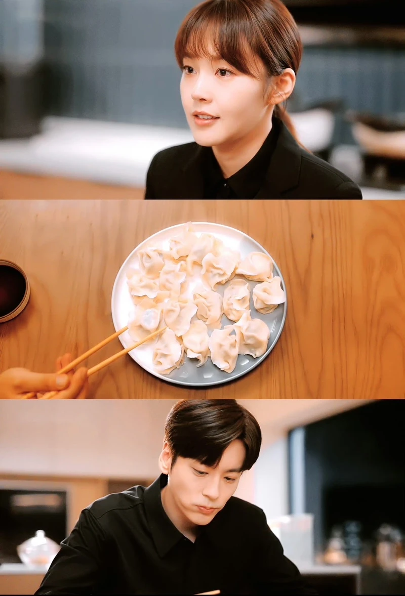 「紀昱恆」吃到水餃中媽媽的味道開始落淚。