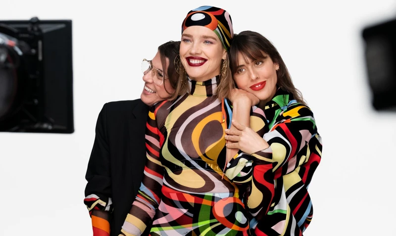 Pucci藝術總監Camille Miceli、 超模Natalia Vodianova、嬌蘭彩妝創意總監Violette Pucci藝術總監Camille Miceli、 超模Natalia Vodianova、嬌蘭彩妝創意總監Violette
