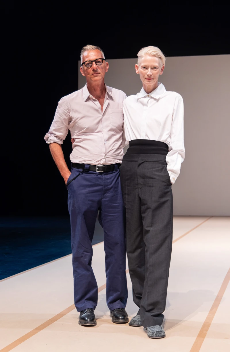 《親愛的帕索里尼》奧利維耶・薩亞、蒂妲・史雲頓(@TPAC PHOTO by Paul chao) 《親愛的帕索里尼》奧利維耶・薩亞、蒂妲・史雲頓(@TPAC PHOTO by Paul chao)