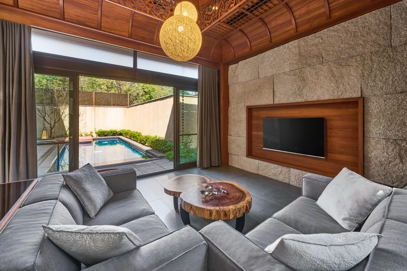 獨立的客廳空間。