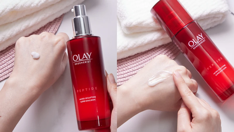 大紅瓶精華乳*:質地好輕盈!一抹爆水不黏膩 大紅瓶精華乳*:質地好輕盈!一抹爆水不黏膩