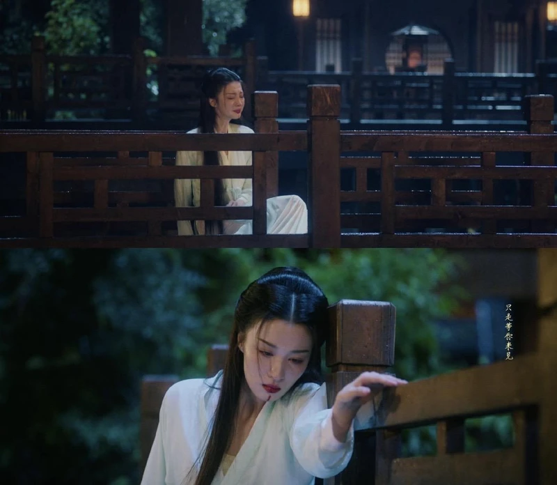 王楚然哭到淚崩,場面超虐心。 王楚然哭到淚崩,場面超虐心。