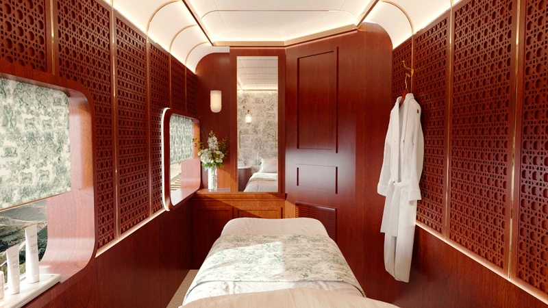 家具上裝飾有代表性的「Tolie de Jouy」圖案,展示了馬來西亞虎的形象。 家具上裝飾有代表性的「Tolie de Jouy」圖案,展示了馬來西亞虎的形象。