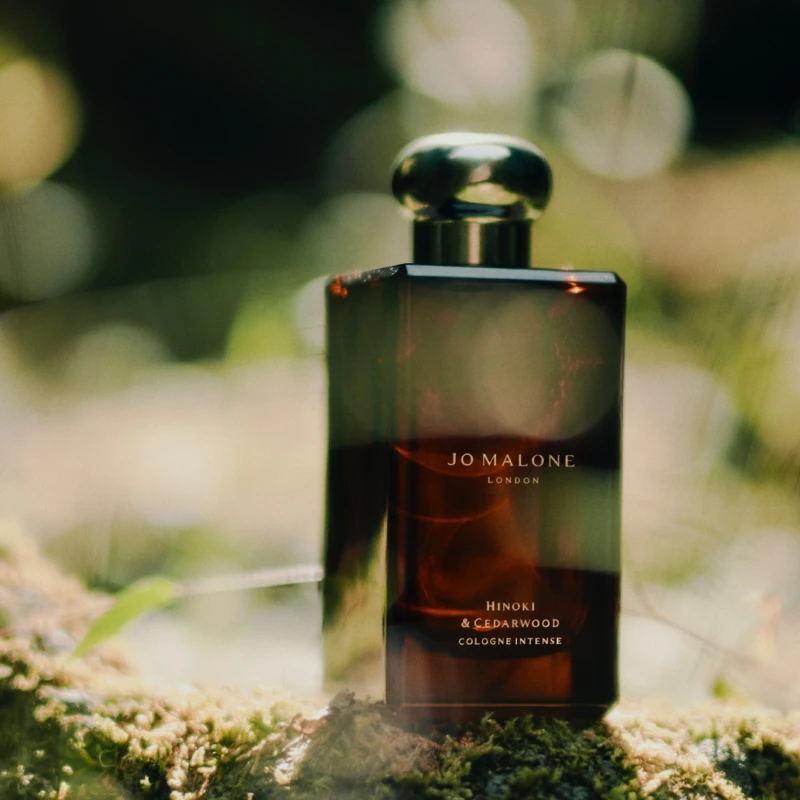 Jo Malone London檜木與雪松芳醇香水情境圖。 Jo Malone London檜木與雪松芳醇香水情境圖。