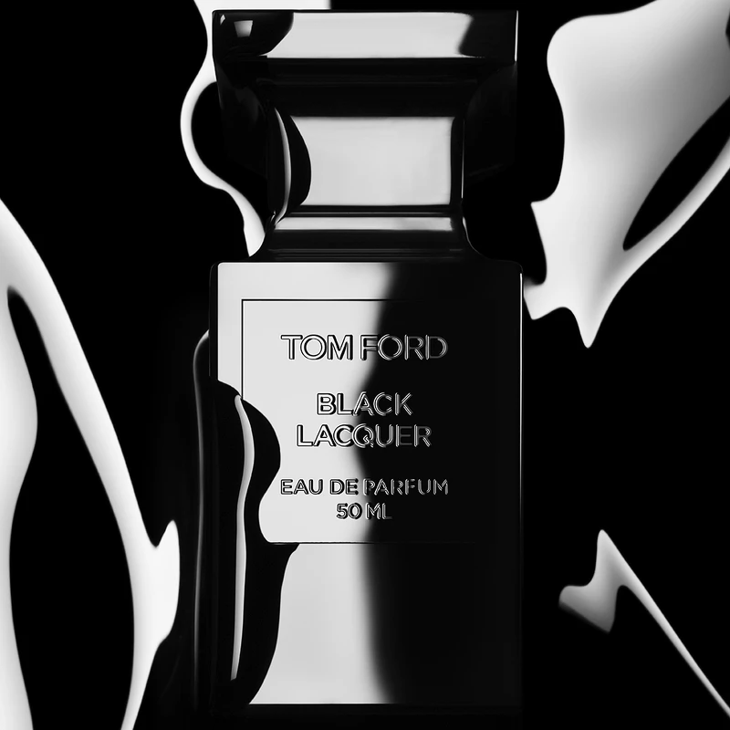 (Tom Ford私人調香寂境黑漆Black Lacquer視覺圖。 (Tom Ford私人調香寂境黑漆Black Lacquer視覺圖。