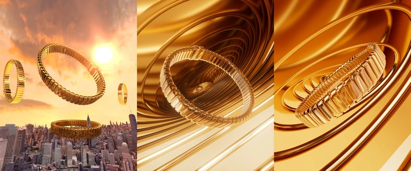 Antoni Tudisco 為 Bvlgari Studio 創作的數位形象廣告