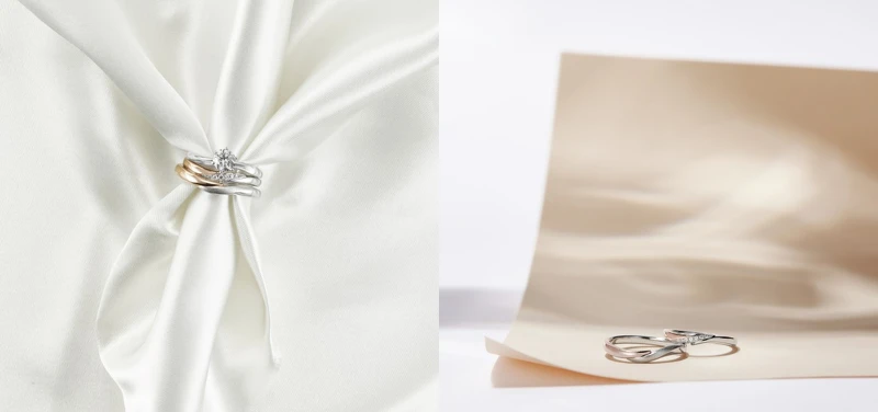 POLLUX訂婚鑽戒 & NOCTURNAL結婚對戒 POLLUX訂婚鑽戒 & NOCTURNAL結婚對戒