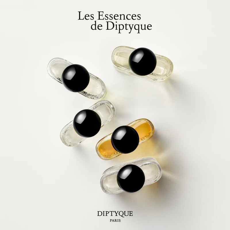 Diptyque Les Essences de Diptyque系列形象圖。 Diptyque Les Essences de Diptyque系列形象圖。