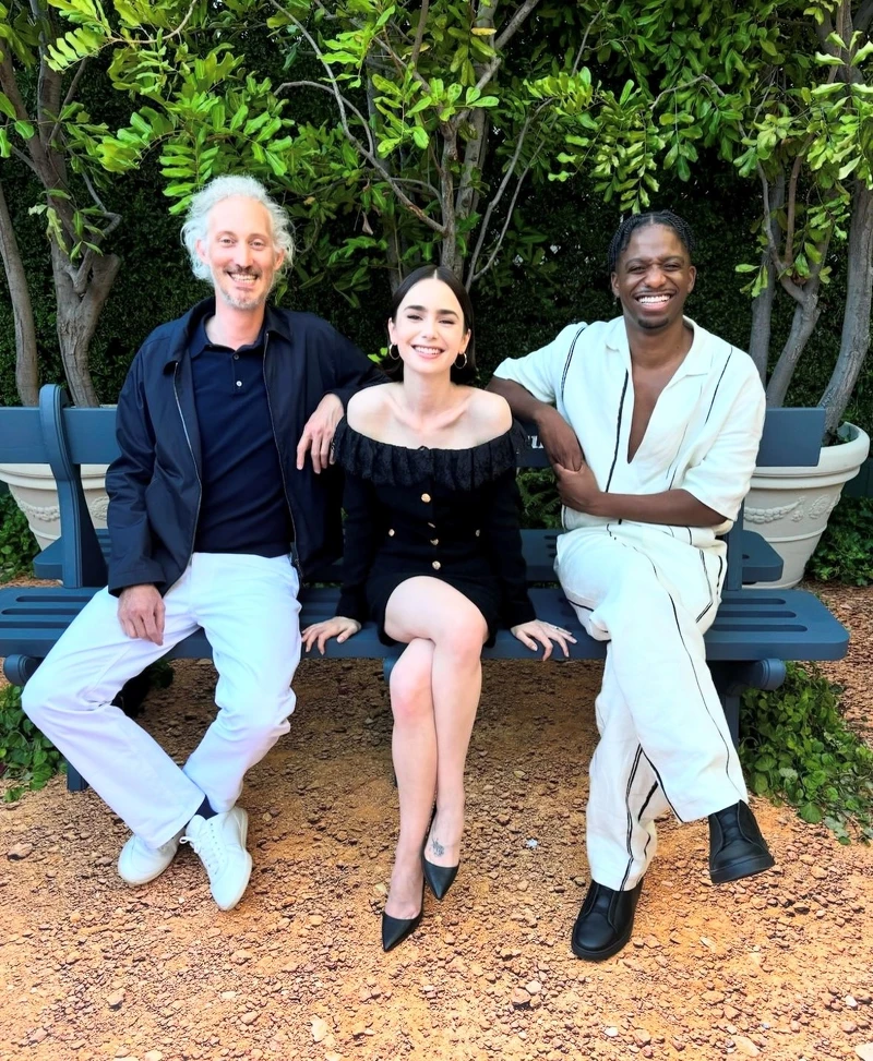 莉莉柯林斯 珠寶私服造型