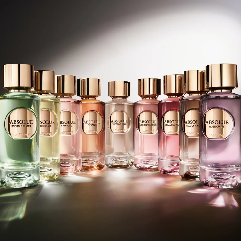 蔻絕對完美玫瑰臻萃淡香精系列情境圖。 蔻絕對完美玫瑰臻萃淡香精系列情境圖。