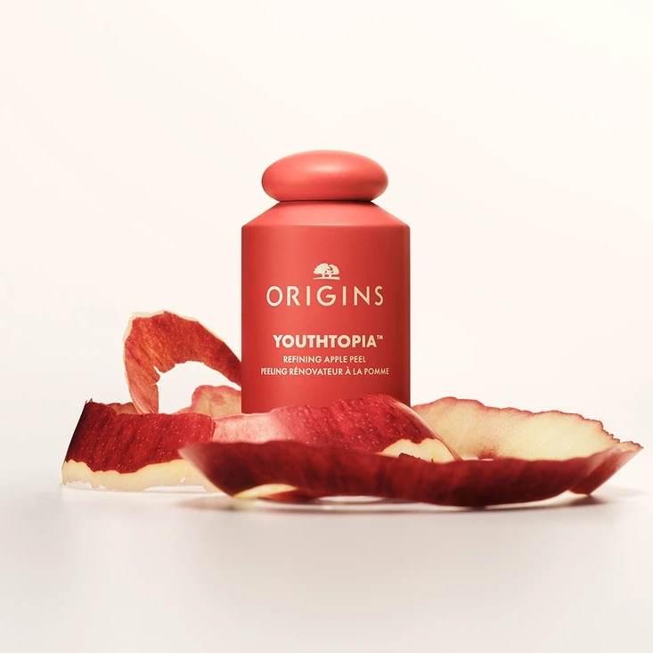 品木宣言蘋果奇肌煥膚精露情境圖。