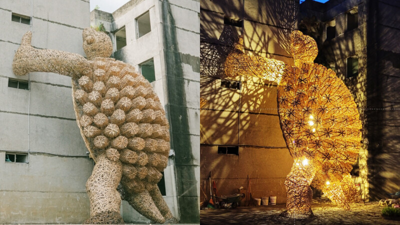 2024桃園地景藝術節作品:《龜吉拉的守護》 2024桃園地景藝術節作品:《龜吉拉的守護》