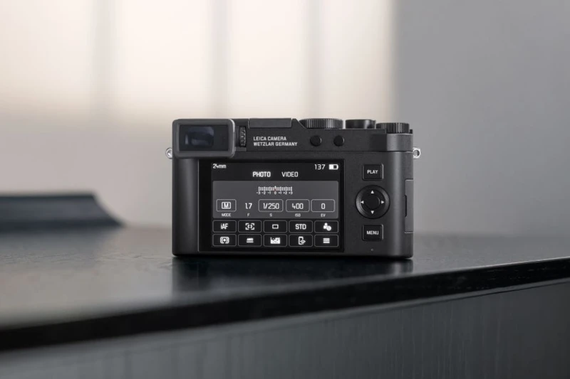 「D-Lux 8」操控介面更加簡化 「D-Lux 8」操控介面更加簡化