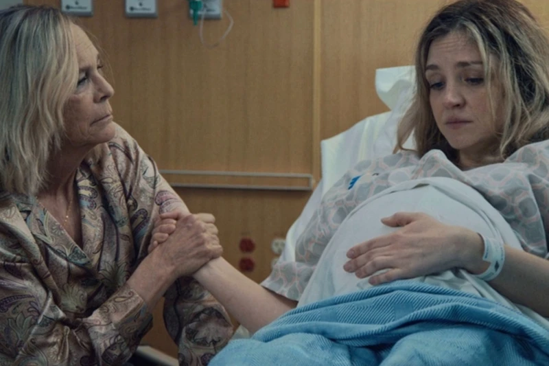 潔美李寇蒂斯與艾比伊略特互飆演技。 潔美李寇蒂斯與艾比伊略特互飆演技。