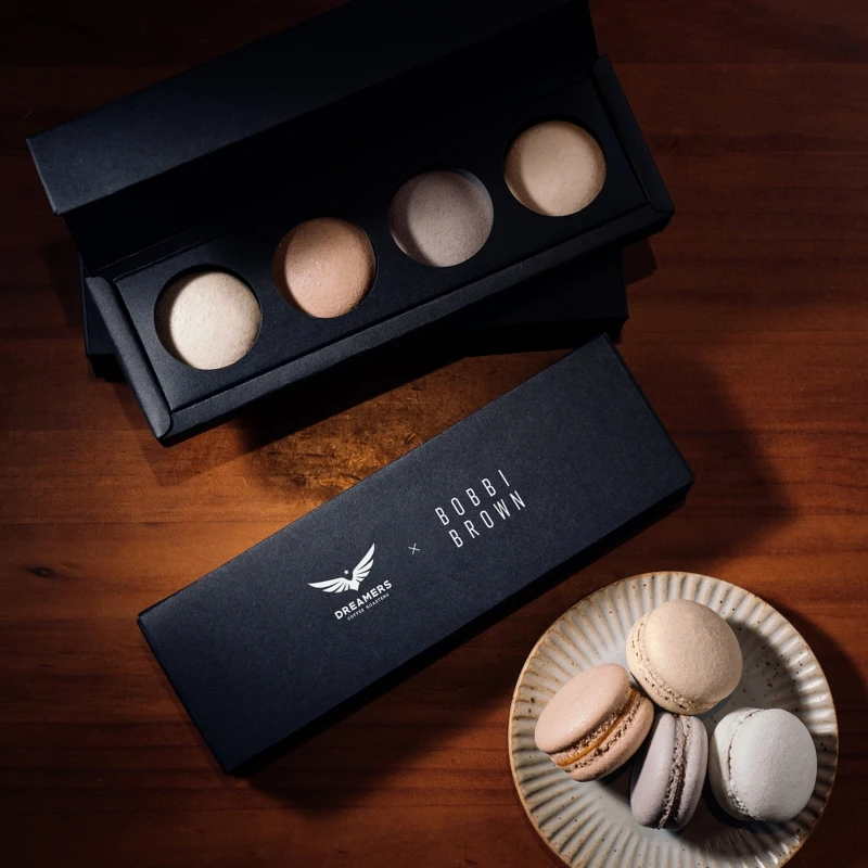 Bobbi Brown x Dreamers Coffee時尚裸影馬卡龍禮盒(四入),NT370 Bobbi Brown x Dreamers Coffee時尚裸影馬卡龍禮盒(四入),NT370