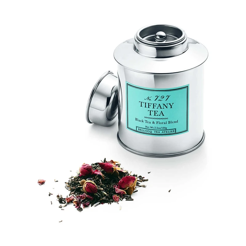 編號「727」的「Tiffany Tea」帶有玫瑰、薰衣草的風味。 編號「727」的「Tiffany Tea」帶有玫瑰、薰衣草的風味。