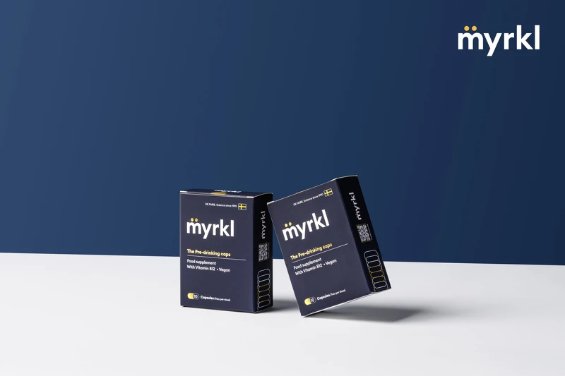 來自瑞典最健康的飲前對策——myrkl醚立克益生菌膠囊。圖/大森未來科技有限公司提供 來自瑞典最健康的飲前對策——myrkl醚立克益生菌膠囊。圖/大森未來科技有限公司提供