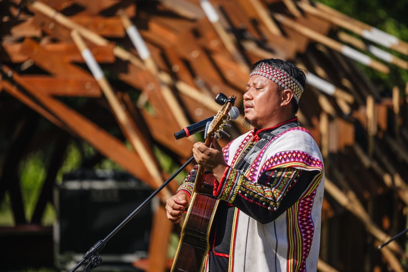 「森林派對音樂會」馬遠部落的醇厚男聲歌手馬詠恩 「森林派對音樂會」馬遠部落的醇厚男聲歌手馬詠恩