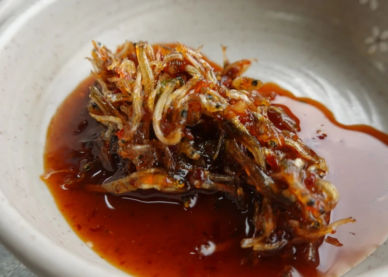 店內特製的辣椒醬。