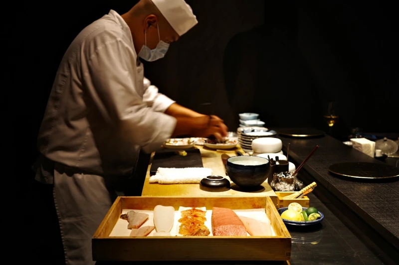 以傳統冰室保存食材。