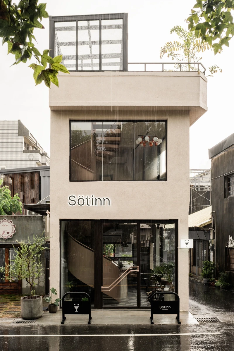 位於雲林虎尾的全新複合式空間「Sötinn 滴所」。 位於雲林虎尾的全新複合式空間「Sötinn 滴所」。