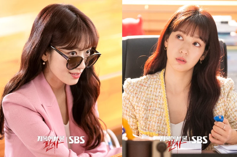 《來自地獄的法官》朴信惠各種表情超圈粉©SBS