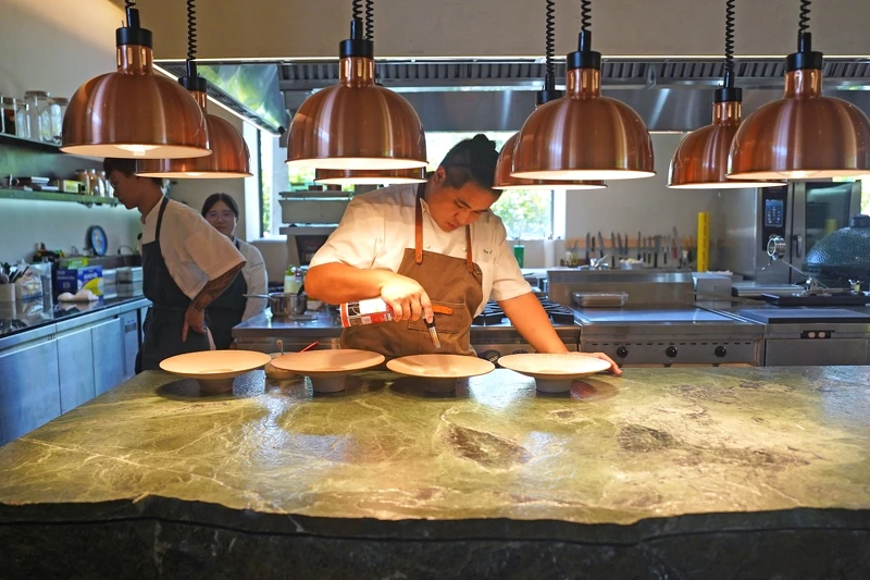 Shrek 將家族的故事也一併設計於菜色之中。 Shrek 將家族的故事也一併設計於菜色之中。