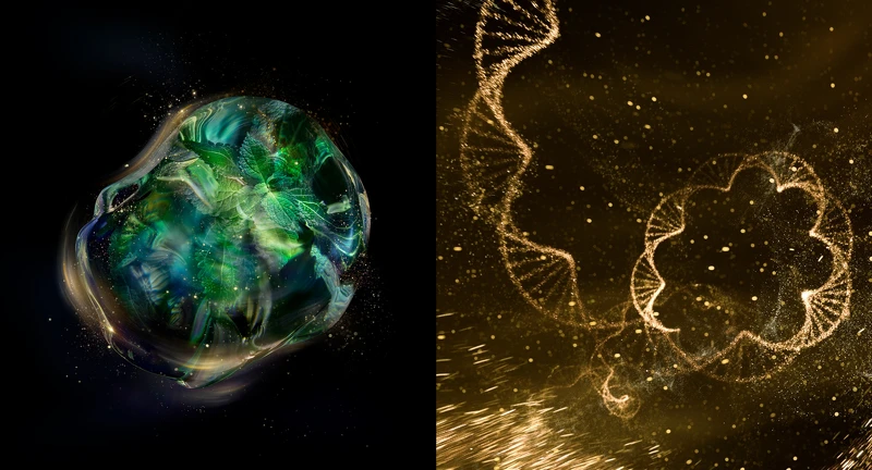 左: 長壽肌因凍齡科技 右: CCN2生長因子