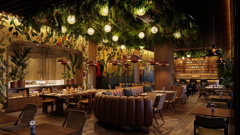 「Kaya at The Standard」餐廳。