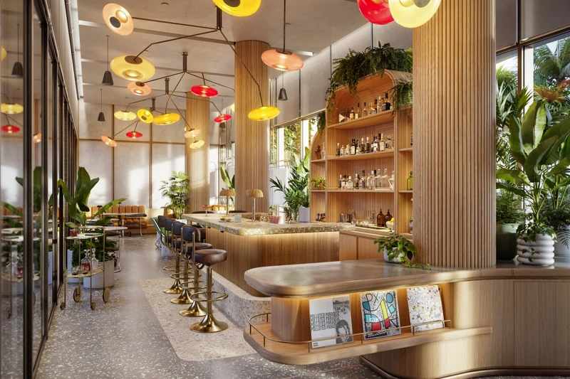 一樓「Café Standar」。