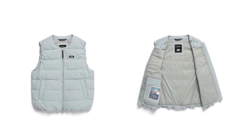 HERON輕量羽絨背心(LIGHTJADE)建議售價，NT4,680。