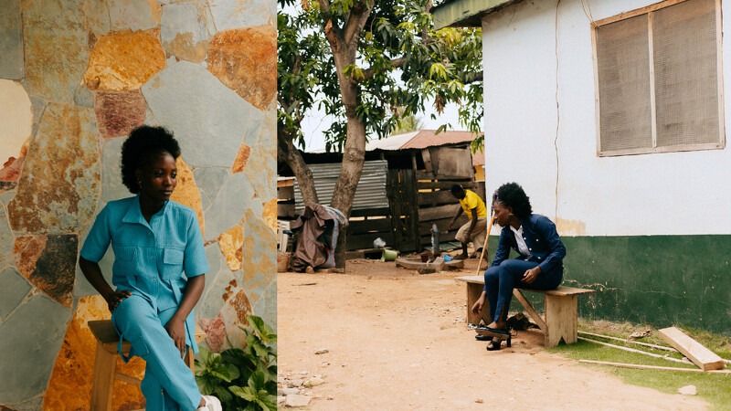 GG Bespoke 實習生梅洛蒂．德卡托（Melody Dekator）。攝影／Rachel Seidu