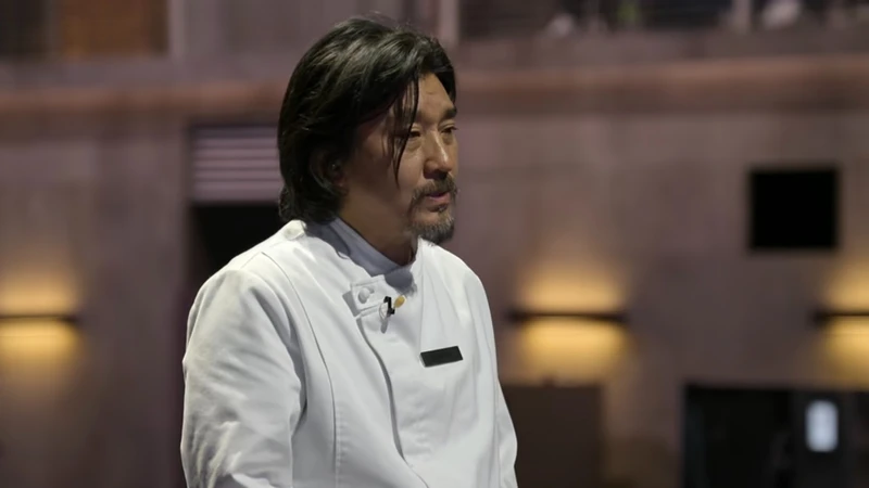 李愛德華以用甜點手法轉譯了「辣炒年糕」。 李愛德華以用甜點手法轉譯了「辣炒年糕」。