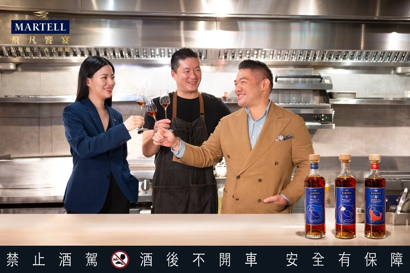 【馬爹利飛凡饗宴】台北 ‧ 法式板前即興演奏 — Impromptu by Paul Lee