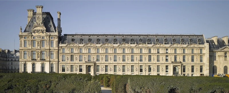 從卡魯塞爾(Carrousel)花園眺望巴黎裝飾藝術博物館_裝飾藝術組織/攝影Luc Boegly 從卡魯塞爾(Carrousel)花園眺望巴黎裝飾藝術博物館_裝飾藝術組織/攝影Luc Boegly