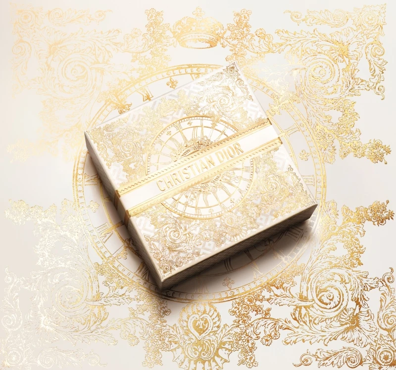 迪奧金燦凡爾賽聖誕限量禮盒。 迪奧金燦凡爾賽聖誕限量禮盒。