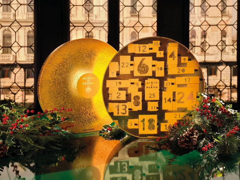 帕爾瑪之水流金璀璨聖誕倒數月曆