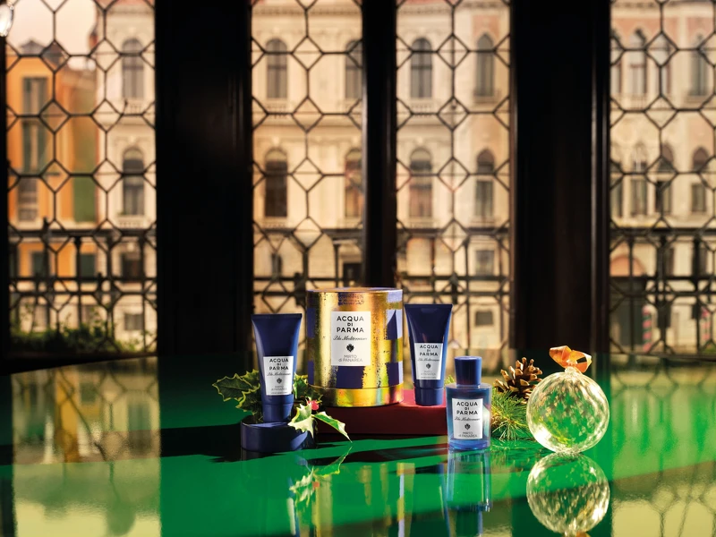 流金璀璨藍色地中海卡布里香橙禮盒