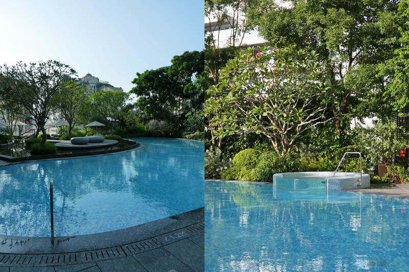 日與夜展現不同的氛圍。