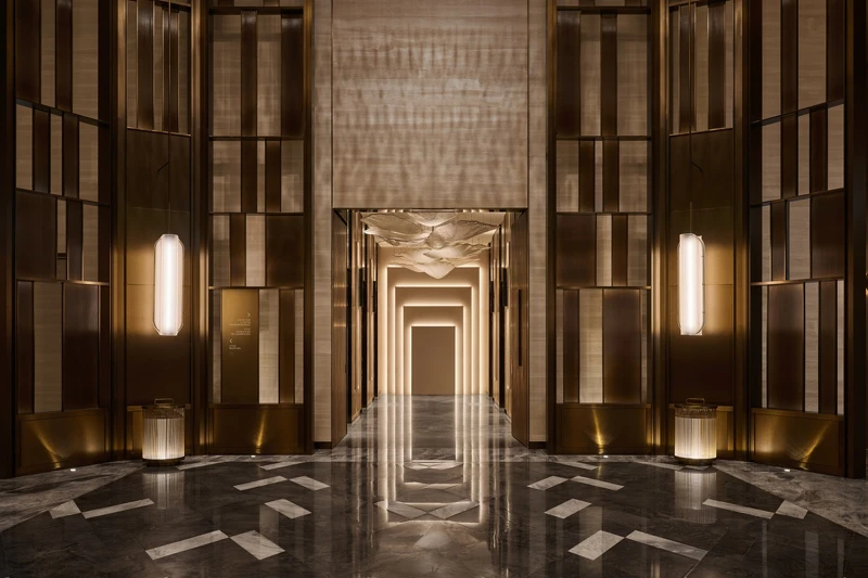 氣派寬敞的大廳空間。