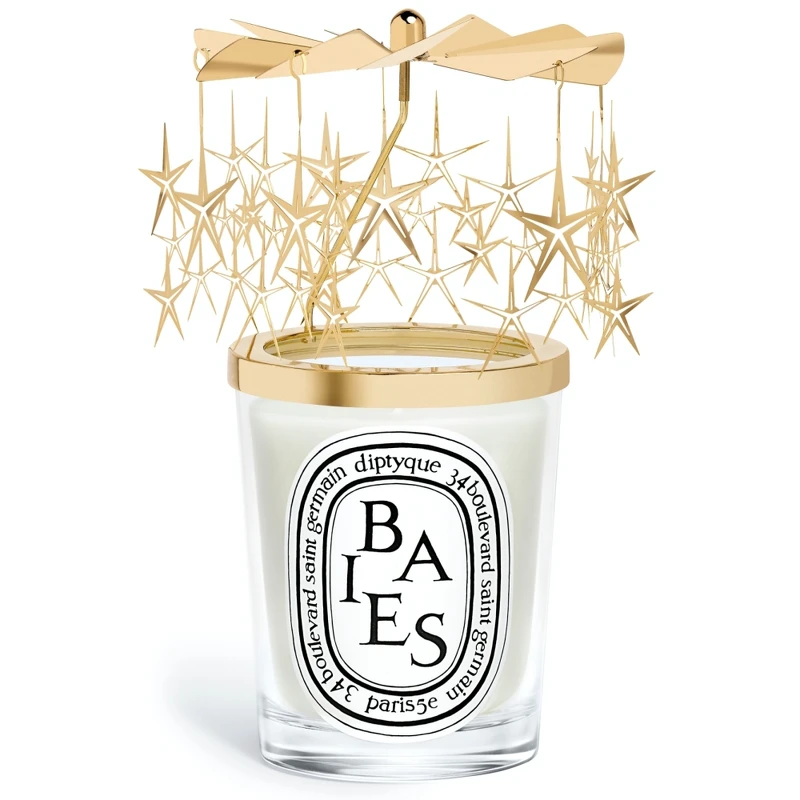 Diptyque 2024限量聖誕旋轉燭罩及漿果蠟燭190g,NT4,500 Diptyque 2024限量聖誕旋轉燭罩及漿果蠟燭190g,NT4,500
