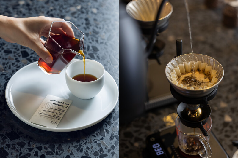 烘焙師陳志煌從生豆階段便開始設計風味。