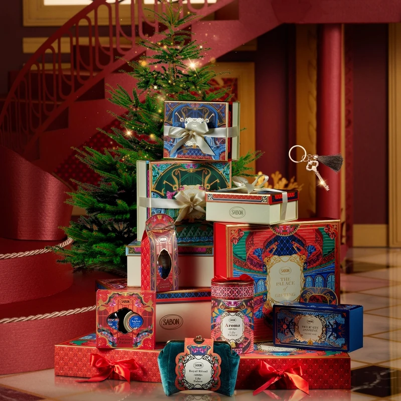 SABON美好年代贈禮情境圖。 SABON美好年代贈禮情境圖。