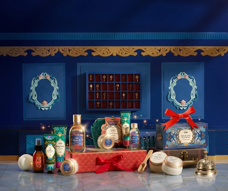 SABON美好年代贈禮情境圖。 SABON美好年代贈禮情境圖。