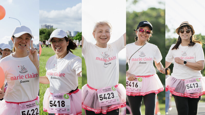 癌症關懷基金會五位參開公益路跑的癌友跑團 癌症關懷基金會五位參開公益路跑的癌友跑團