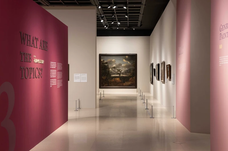 奇美博物館特展《畫師們》單元三「有哪些作品主題?」,展現多元豐富的尼德蘭繪畫。