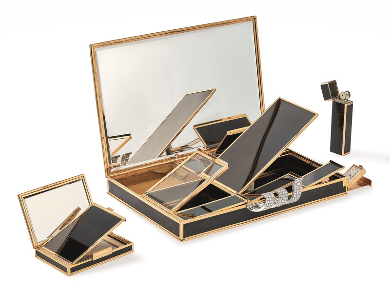 CURL百寶匣(1935年)Van Cleef & Arpels Collection。 CURL百寶匣(1935年)Van Cleef & Arpels Collection。