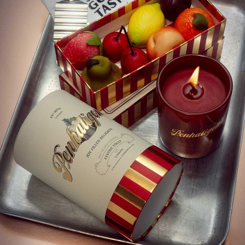  Penhaligon's潘海利根烘焙坊佳節美味禮盒節日限量版香氛蠟燭，NT3,100